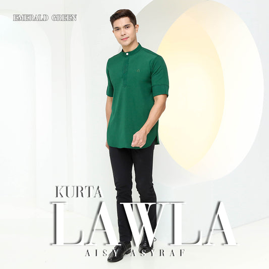 Kurta Lawla - Emerald Green