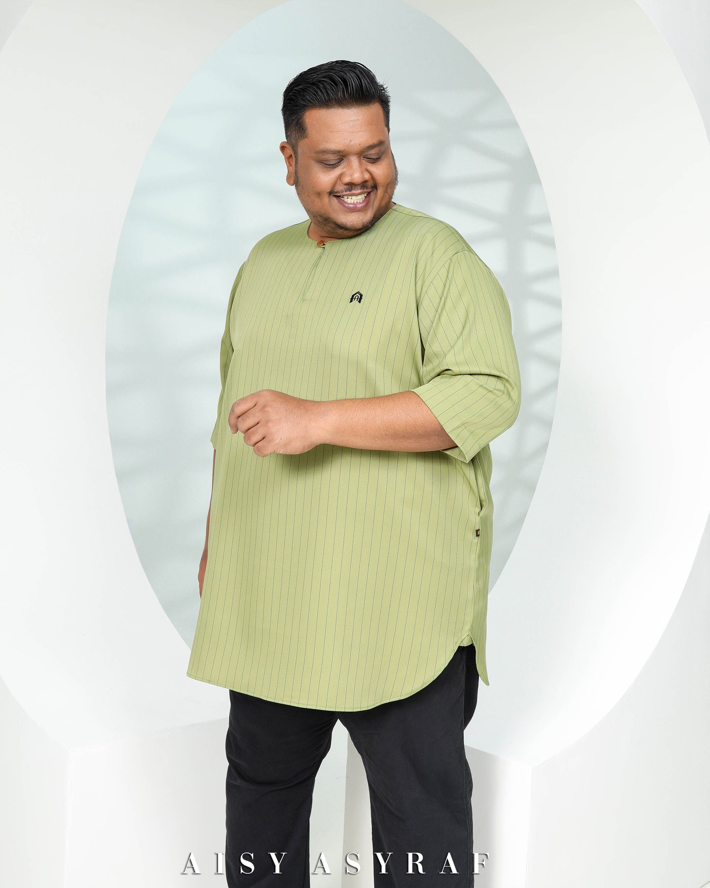 Kurta Nasz Plussize - Olive Green