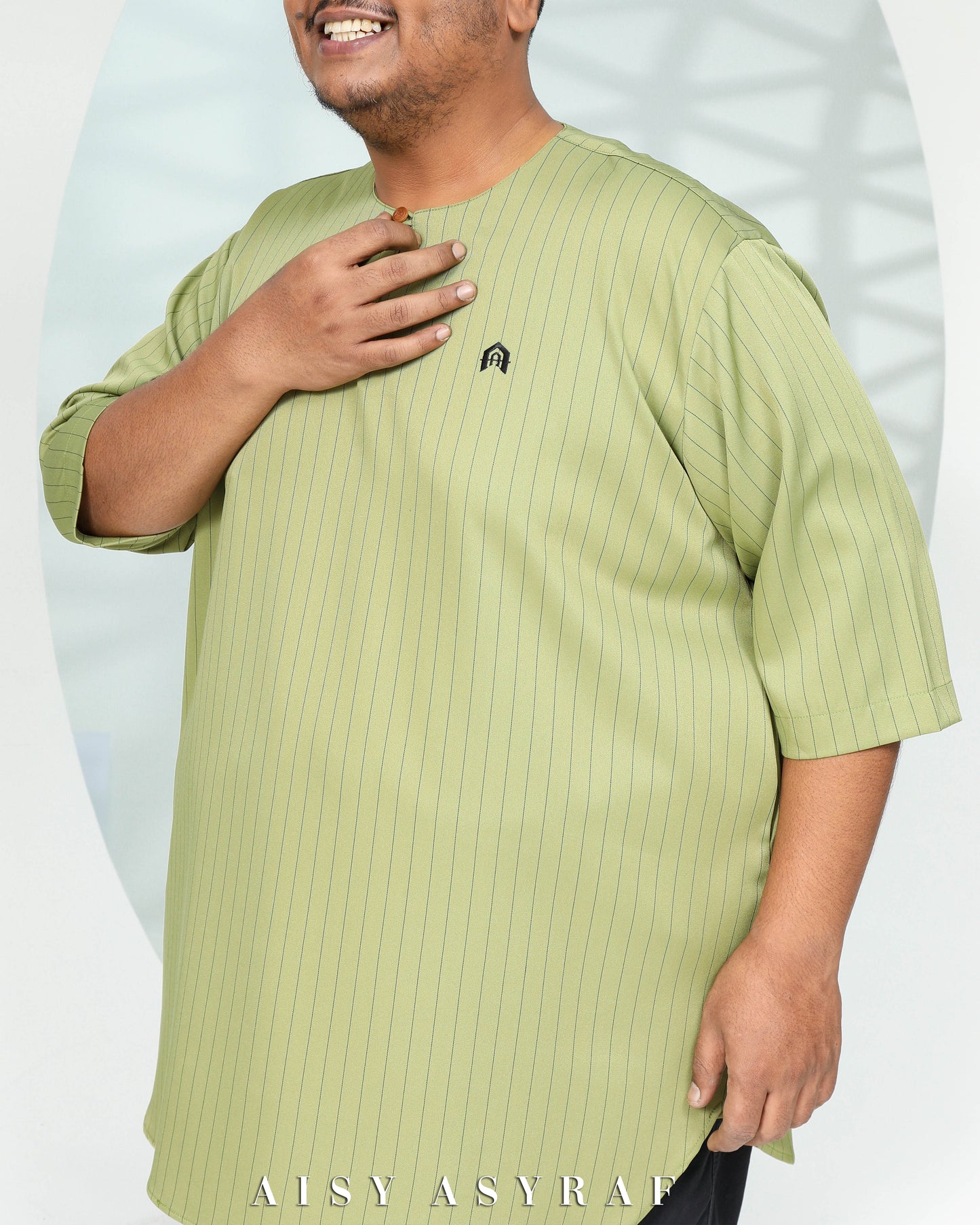 Kurta Nasz Plussize - Olive Green