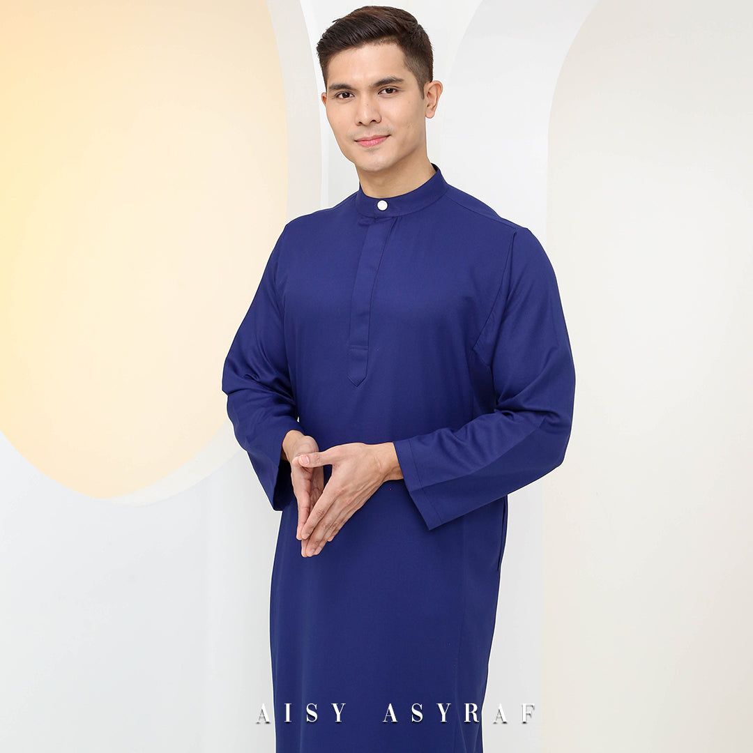 Jubah Adni - Navy Blue