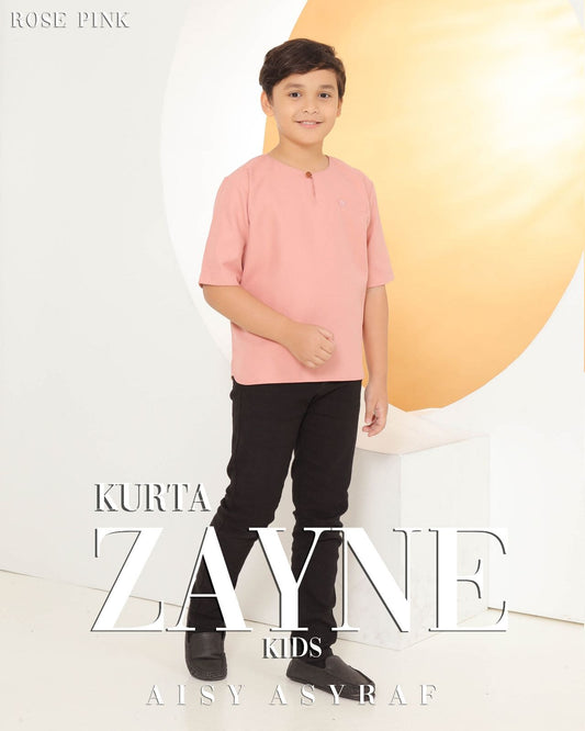 Kurta Zayne Kids - Rose Pink