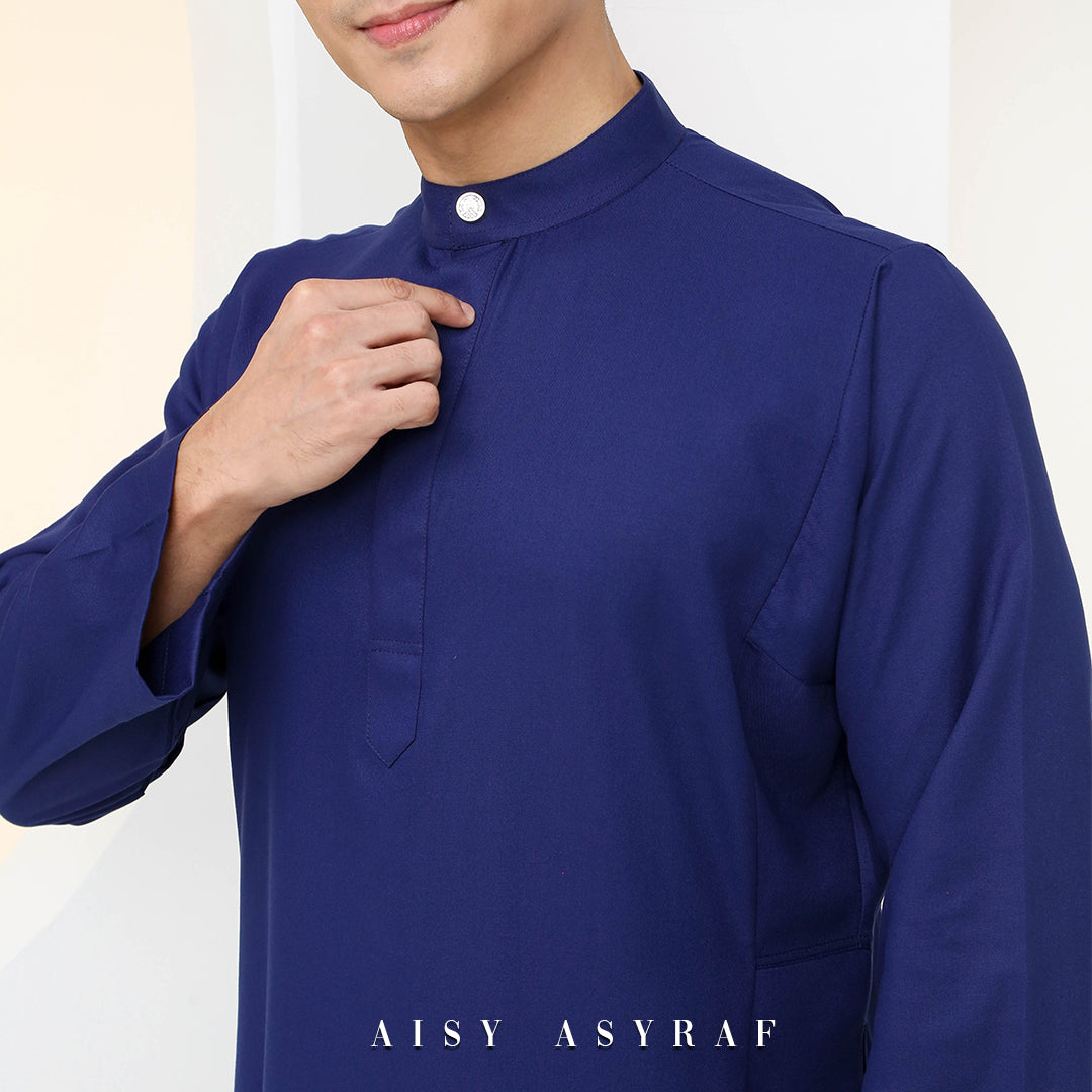 Jubah Adni - Navy Blue