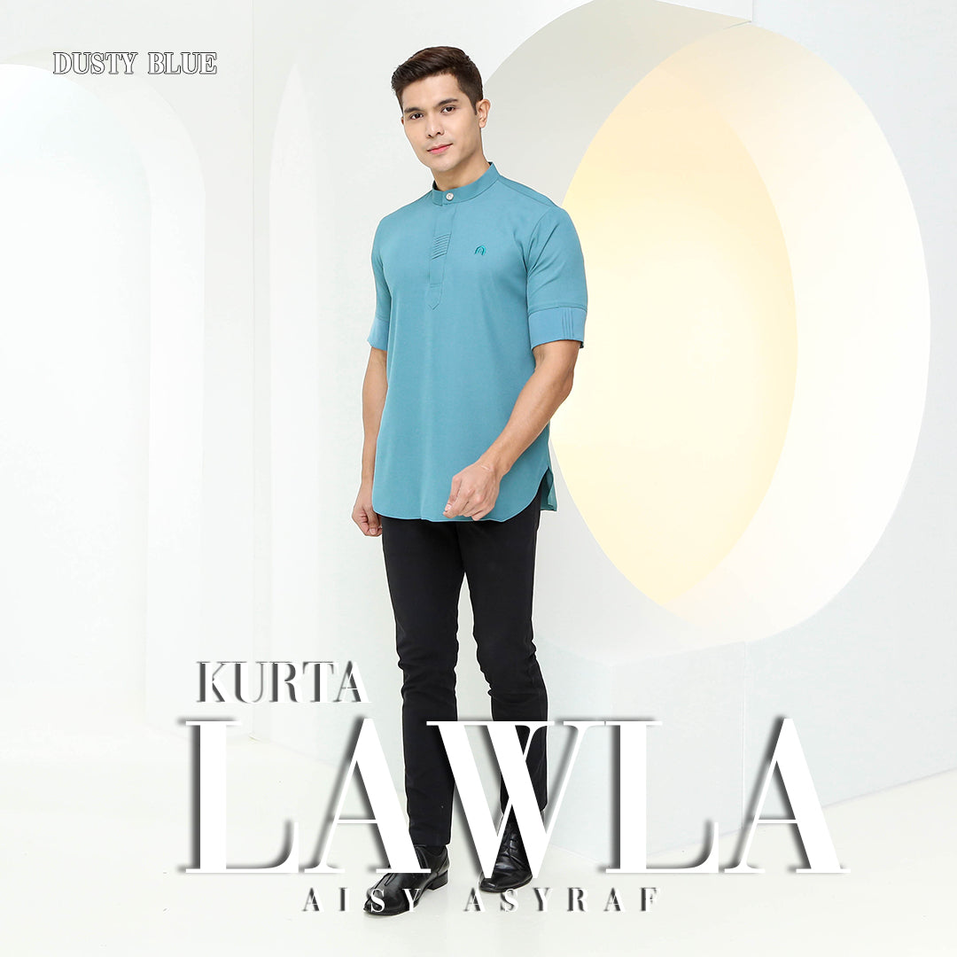 Kurta Lawla - Dusty Blue