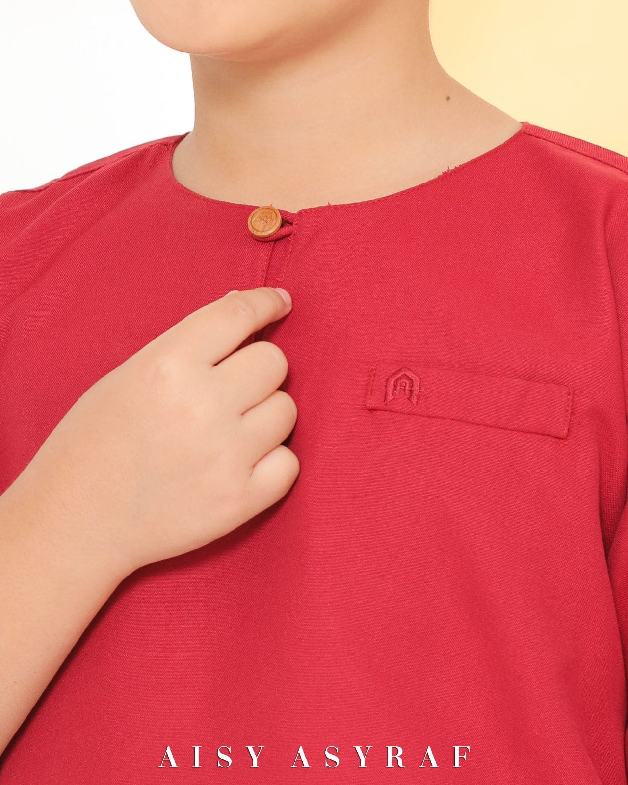 Kurta Zayne Kids - Red