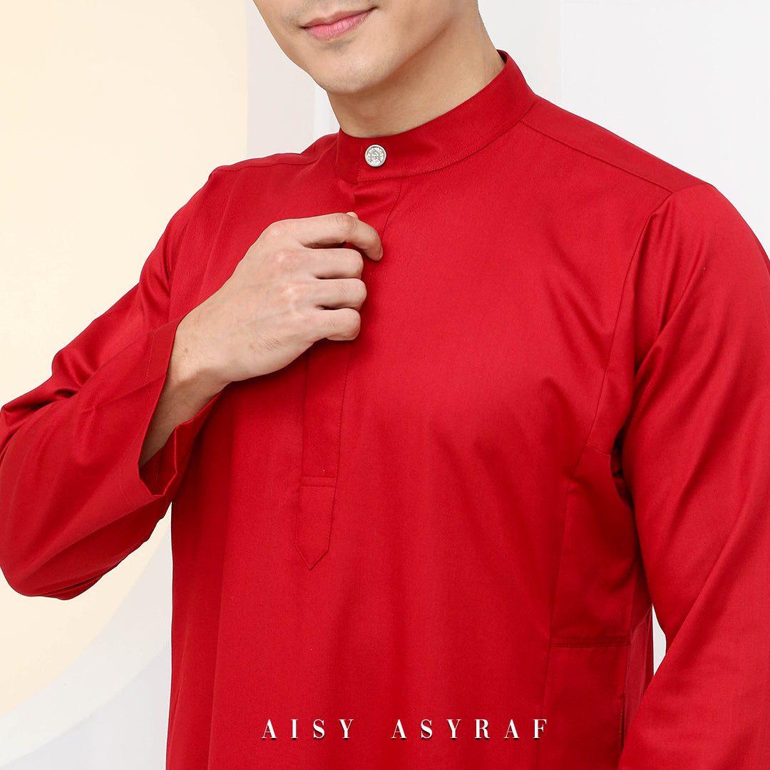 Jubah Adni - Red Carmine