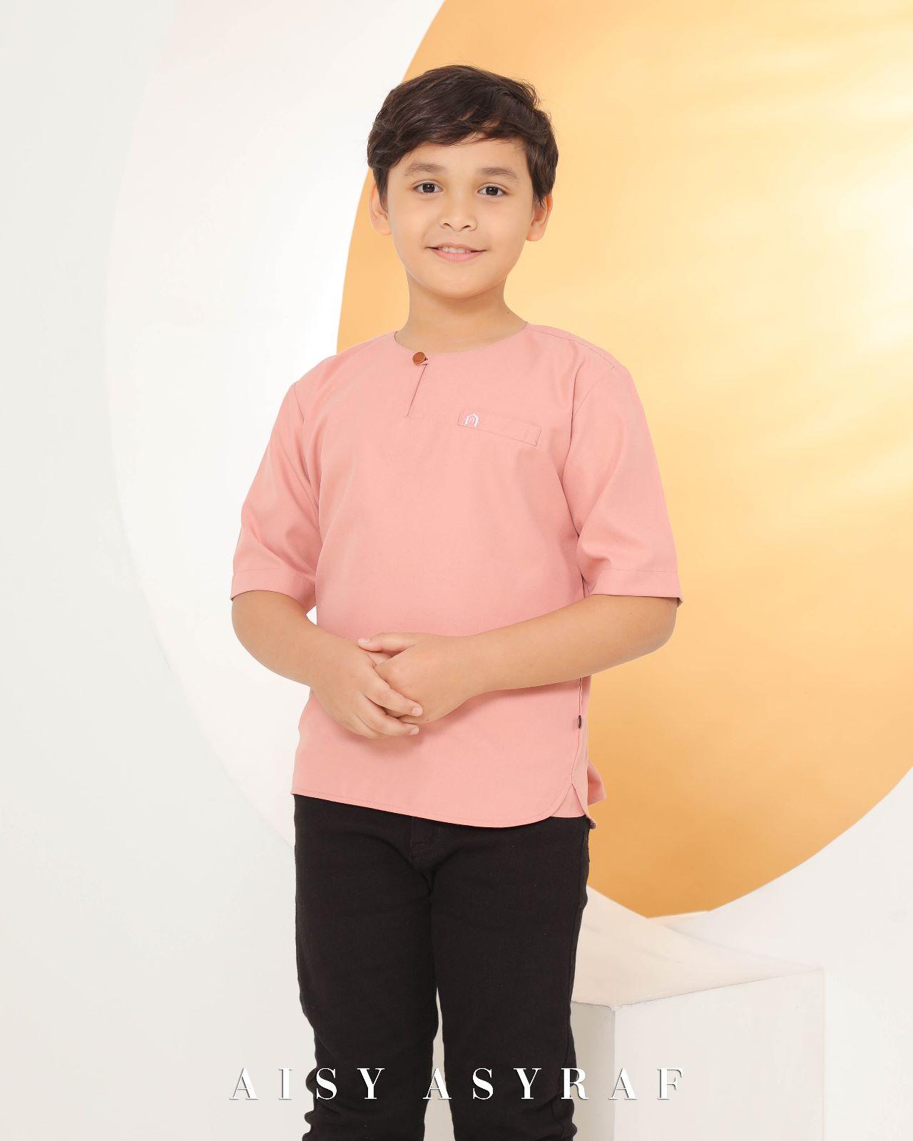 Kurta Zayne Kids - Rose Pink