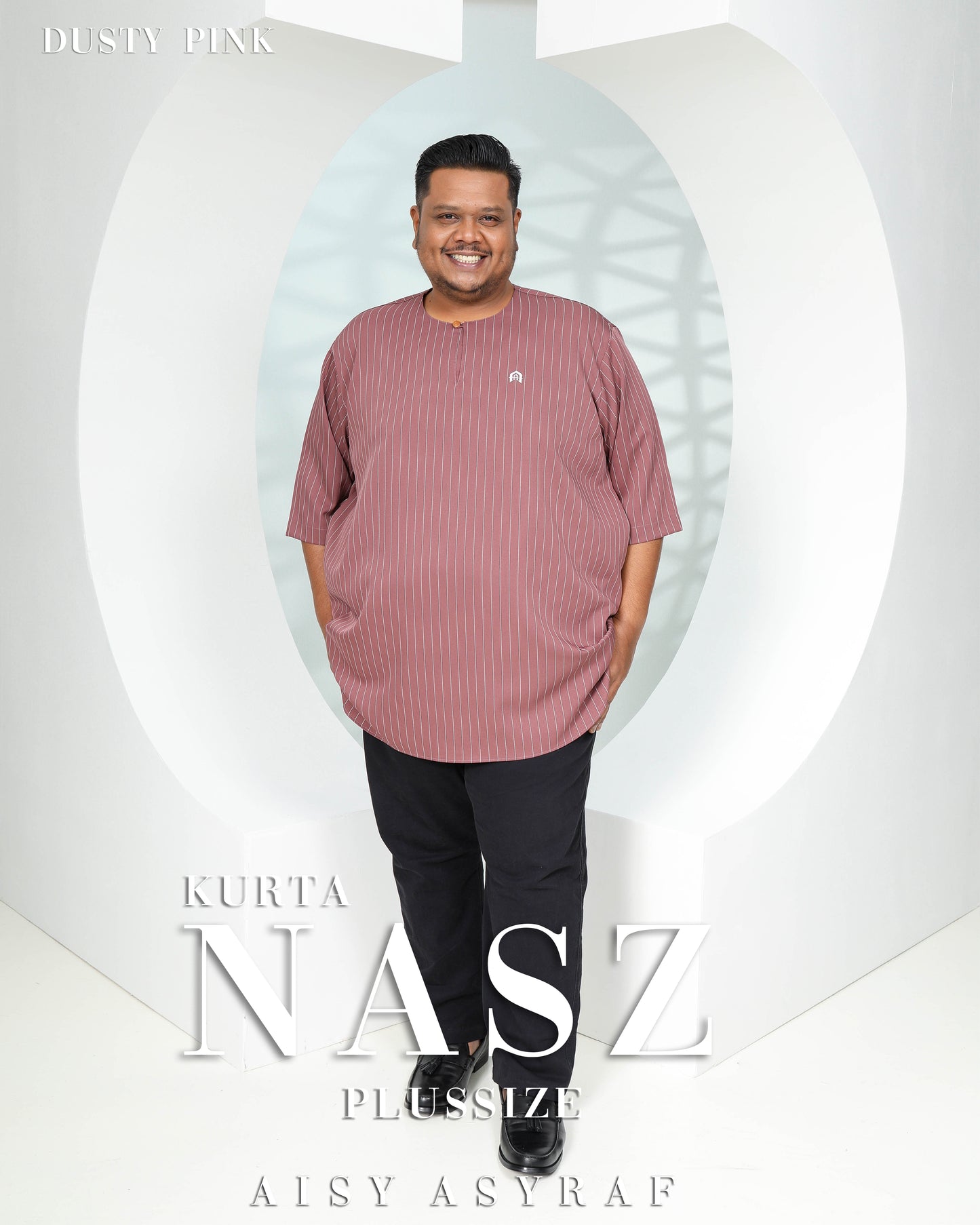 Kurta Nasz Plussize - Dusty Pink