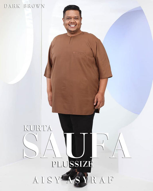 Kurta Saufa Plussize - Dark Brown