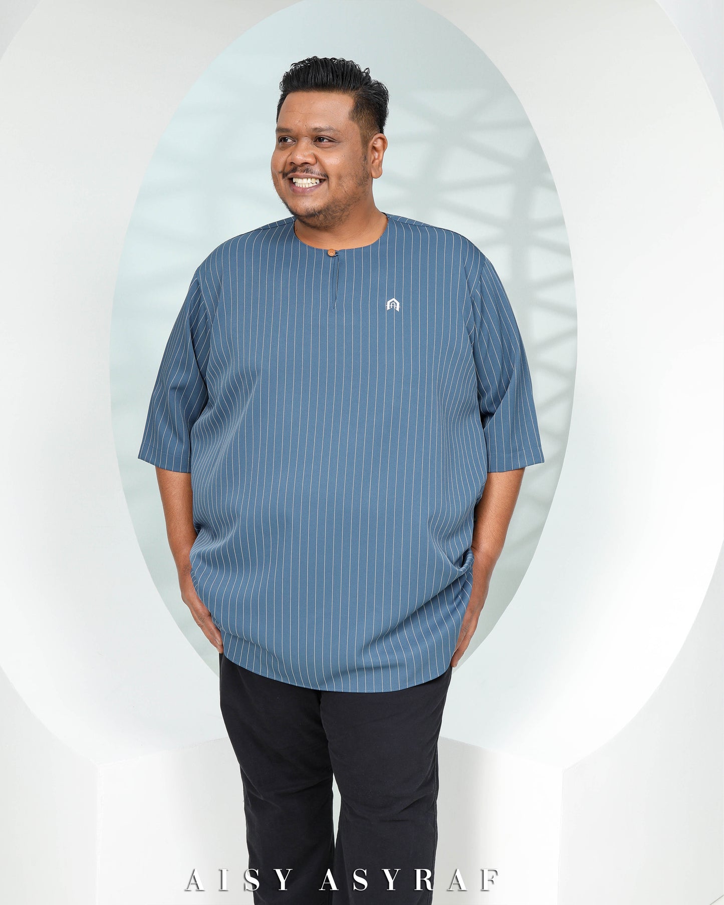 Kurta Nasz Plussize - Dusty Blue