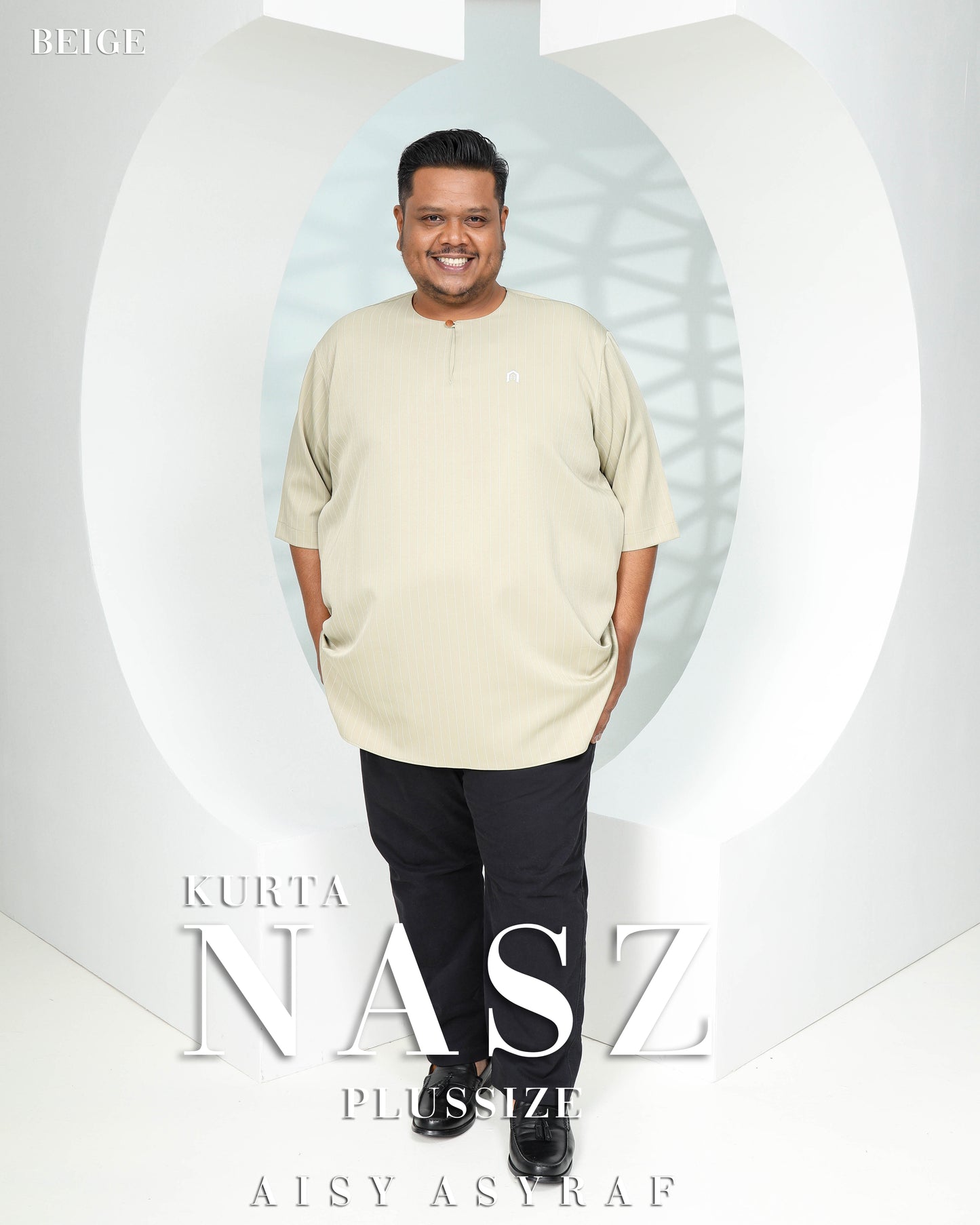 Kurta Nasz Plussize - Beige