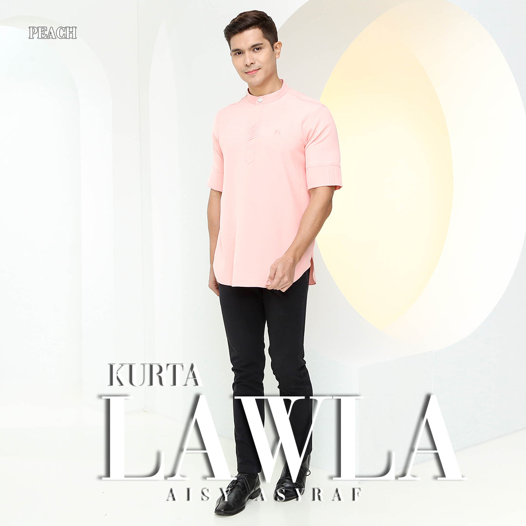 Kurta Lawla - Peach