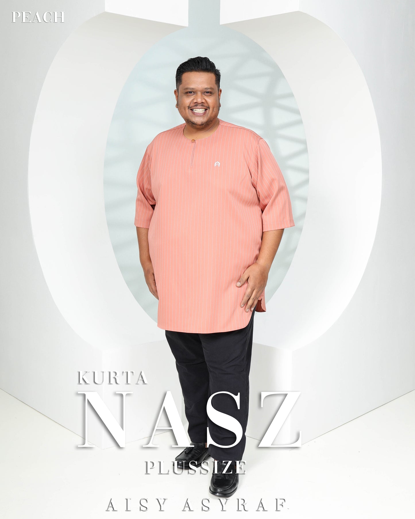 Kurta Nasz Plussize - Peach