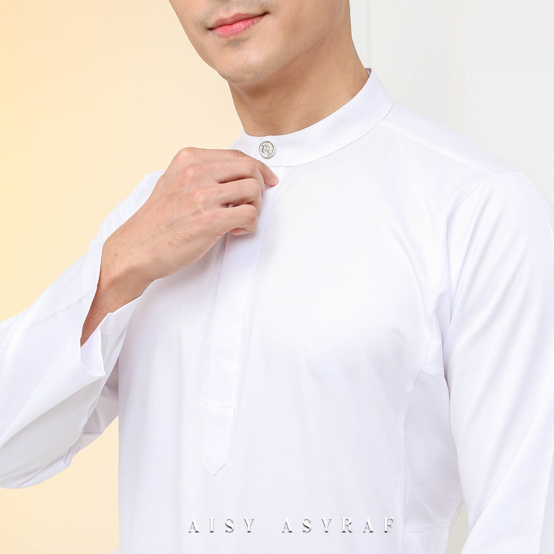 Jubah Adni - White