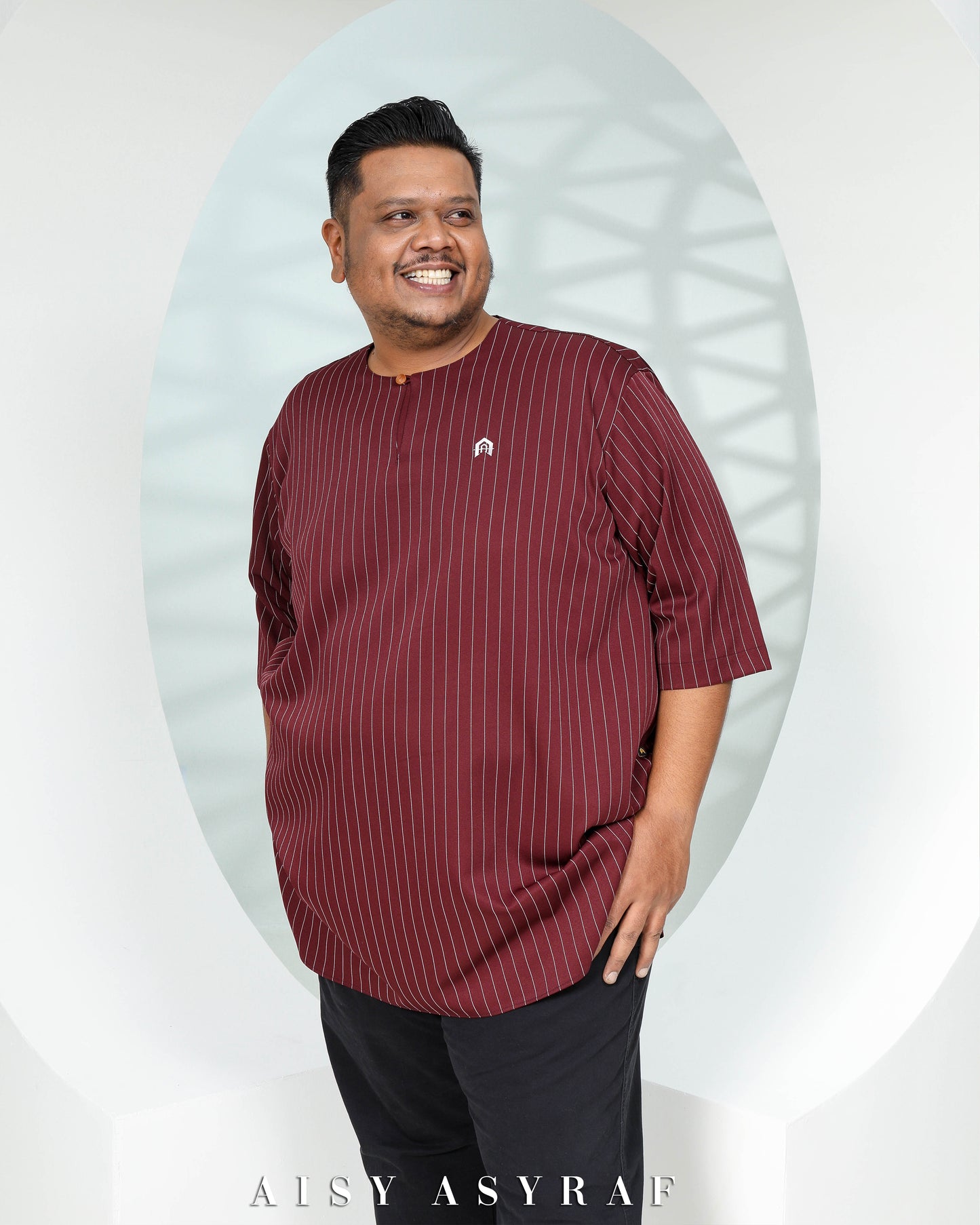 Kurta Nasz Plussize - Maroon