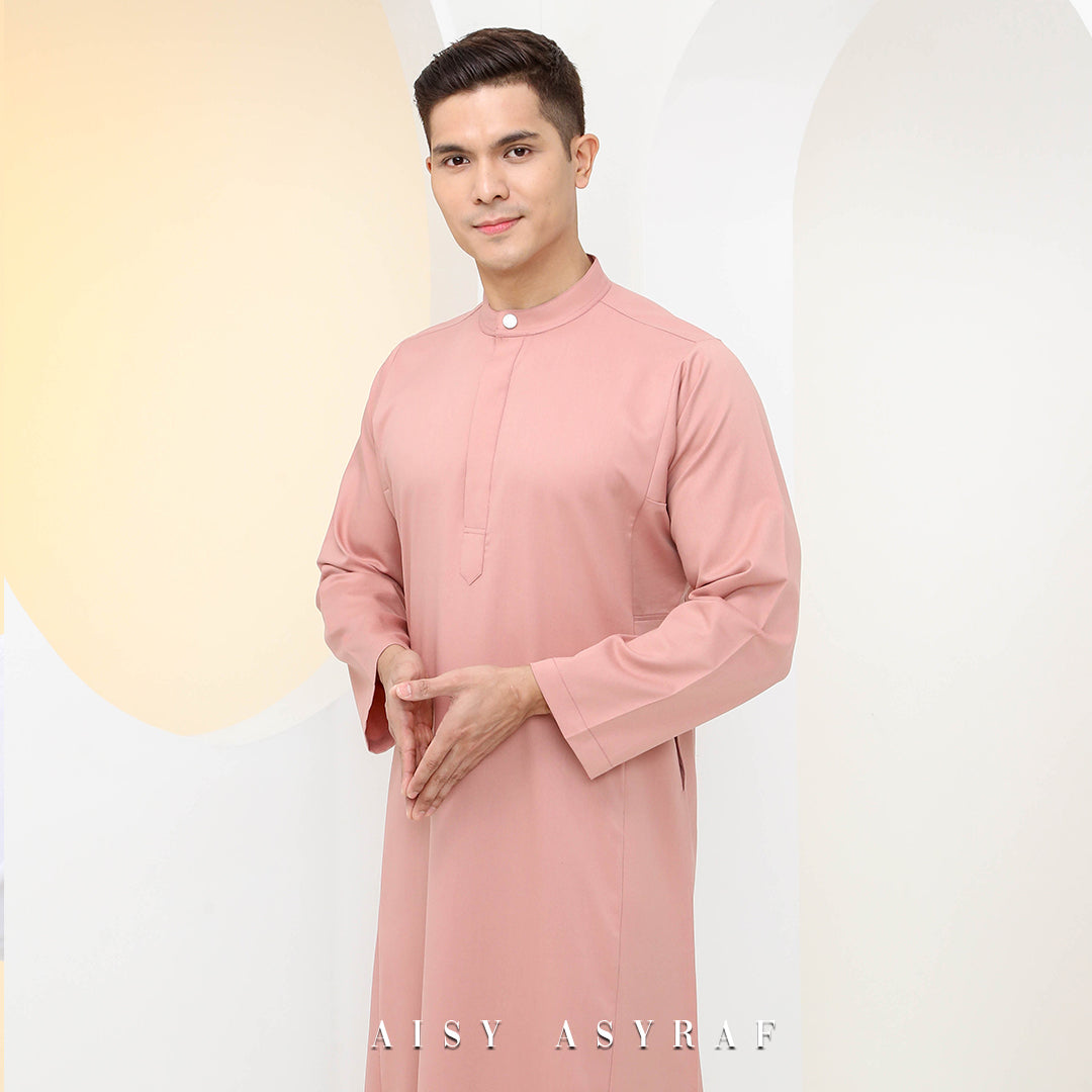 Jubah Adni - Peach