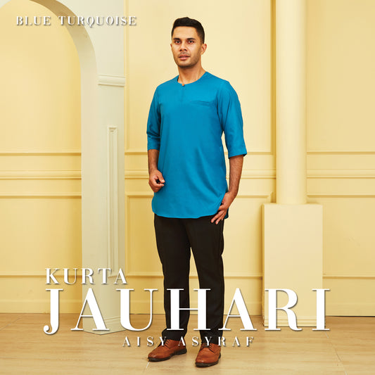 Kurta Jauhari - Blue Turqouise