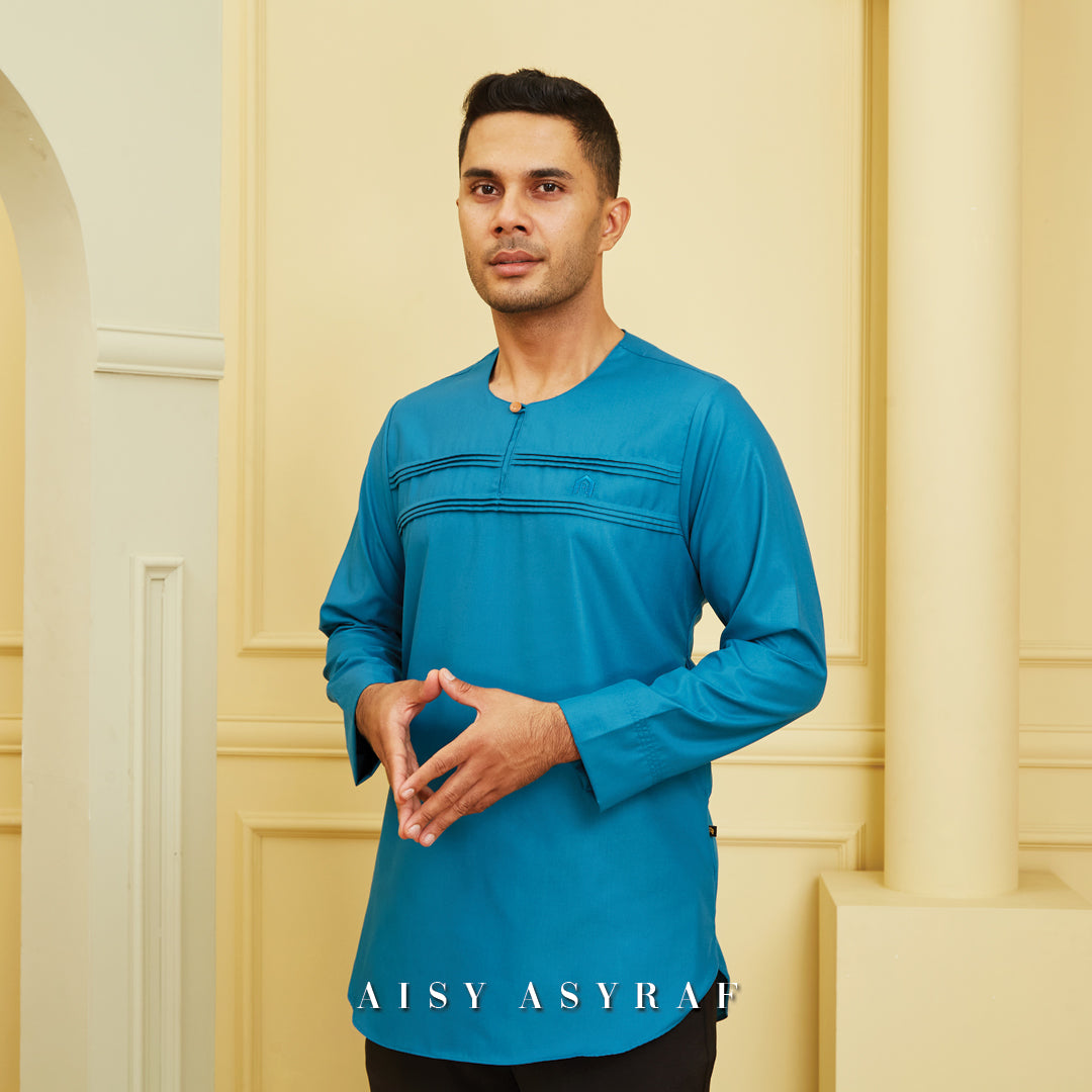 Kurta Zuhayli - Blue Turqouise