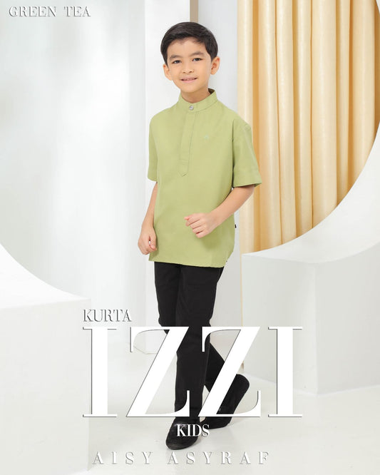 Kurta izzi kids green tea