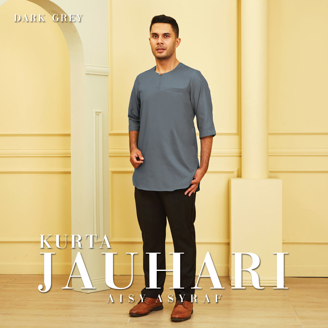 Kurta Jauhari - Dark Grey