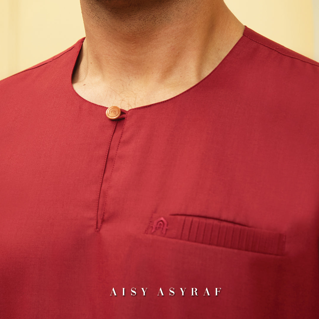 Kurta Jauhari - Dark Maroon