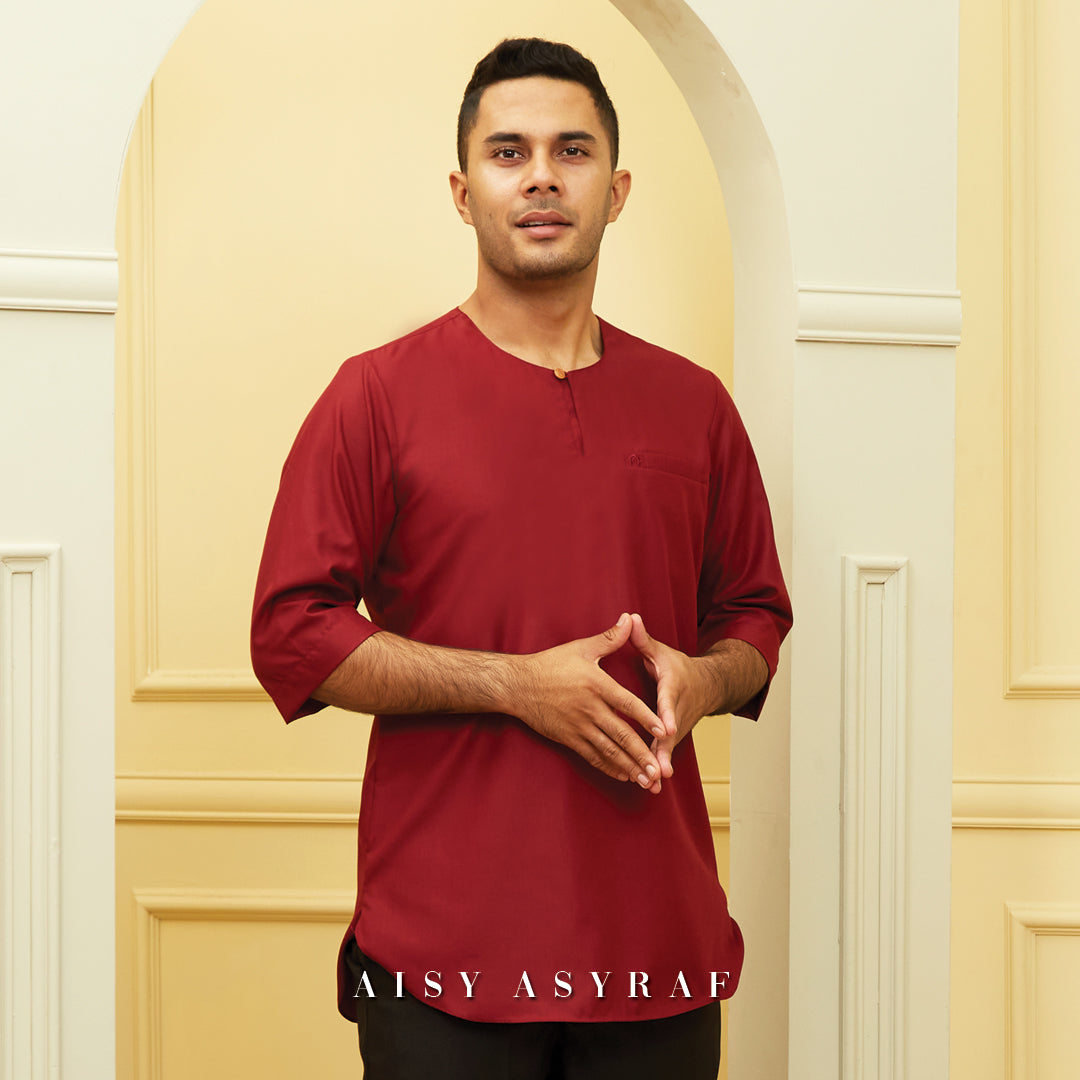 Kurta Jauhari - Dark Maroon