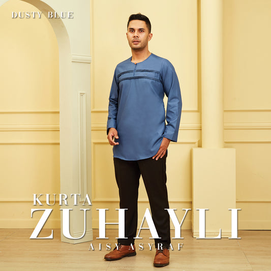 Kurta Zuhayli - Dusty Blue