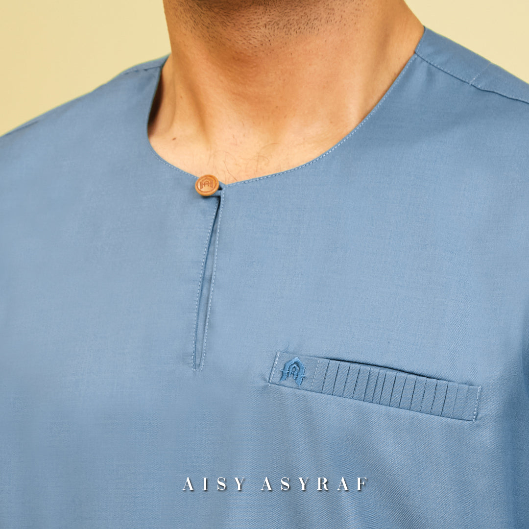 Kurta Jauhari - Dusty Blue