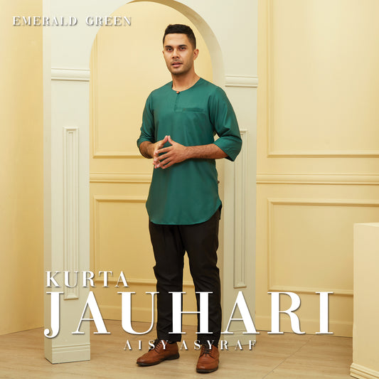 Kurta Jauhari - Emerald Green