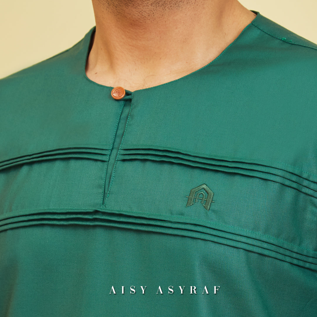 Kurta Zuhayli - Emerald Green