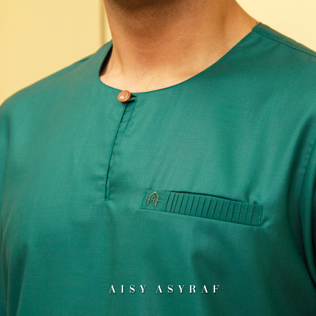 Kurta Jauhari - Emerald Green