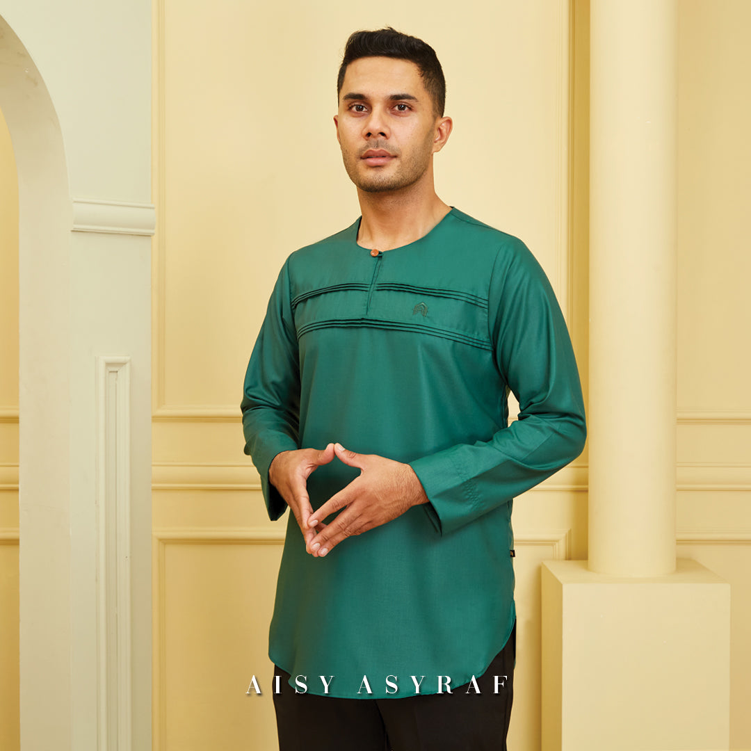 Kurta Zuhayli - Emerald Green