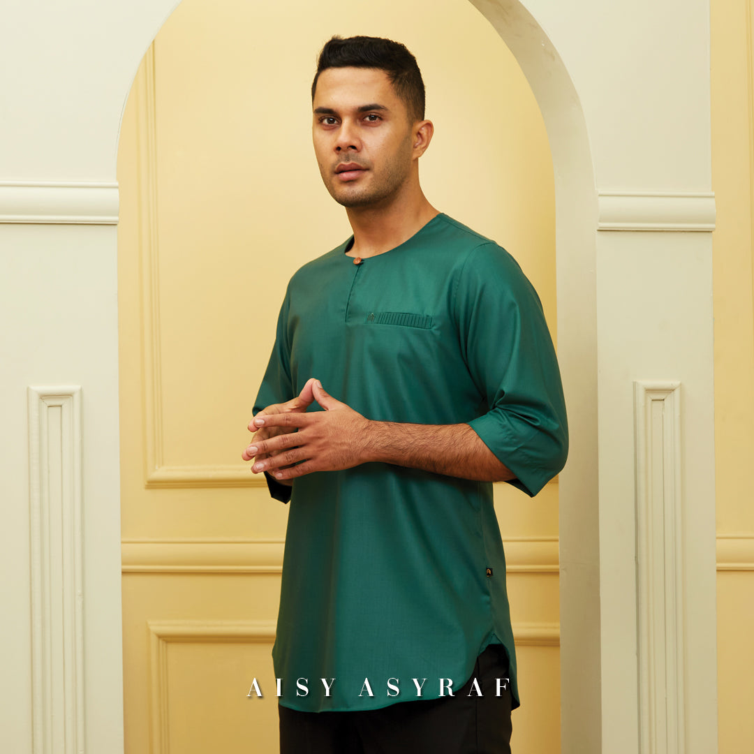 Kurta Jauhari - Emerald Green