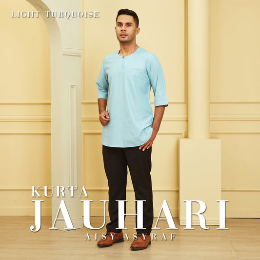 Kurta Jauhari - Light Turqouise