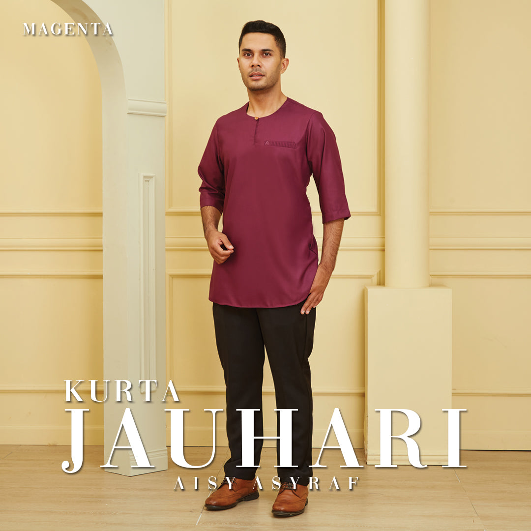 Kurta Jauhari - Magenta