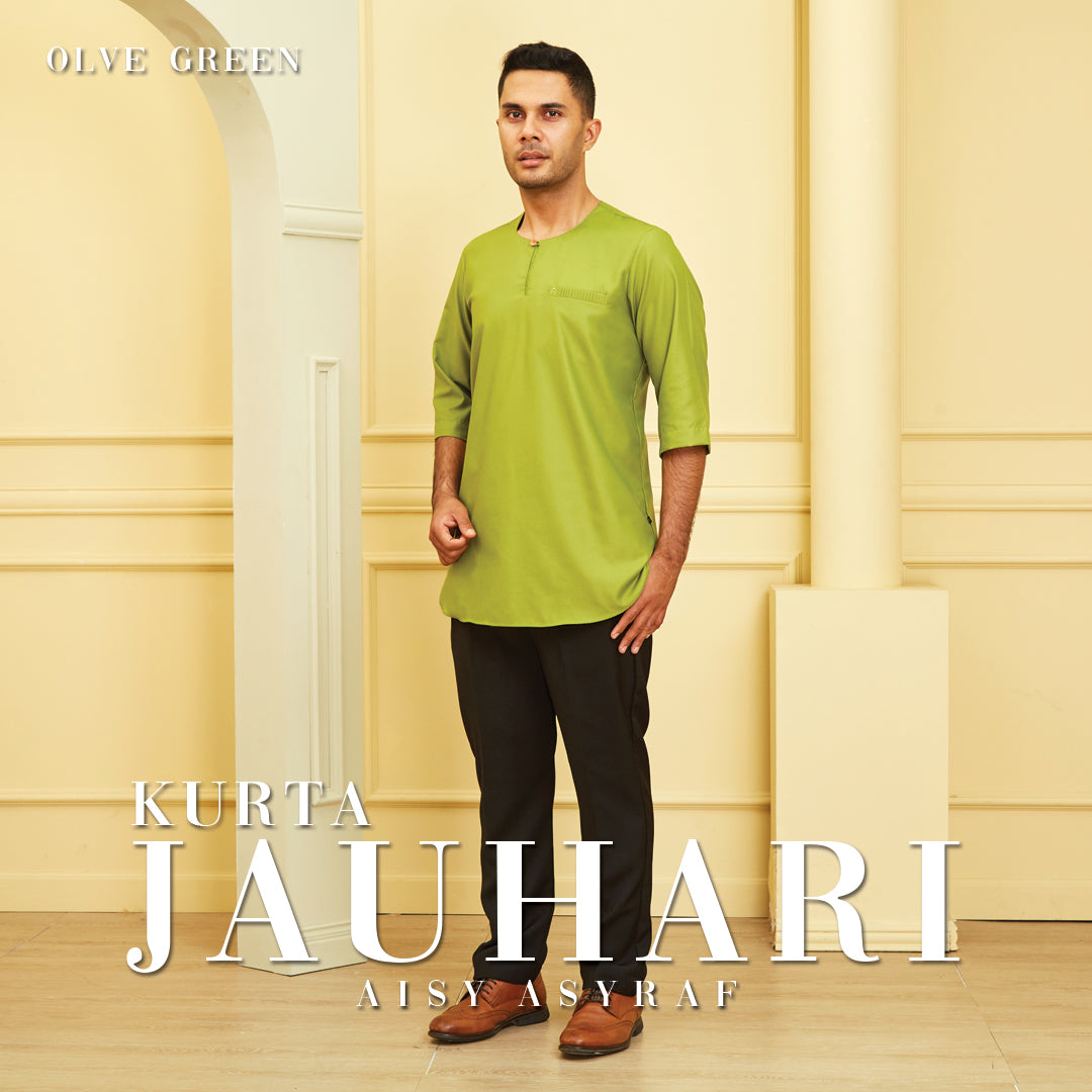 Kurta Jauhari - Olive Green