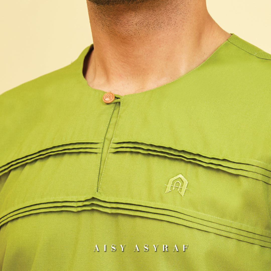 Kurta Zuhayli - Olive Green