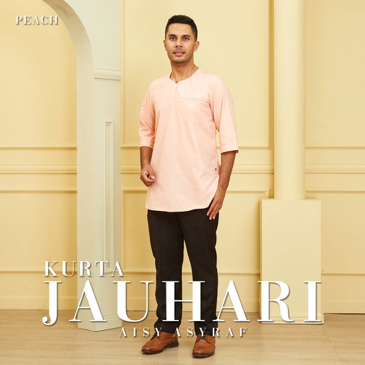 Kurta Jauhari - Peach