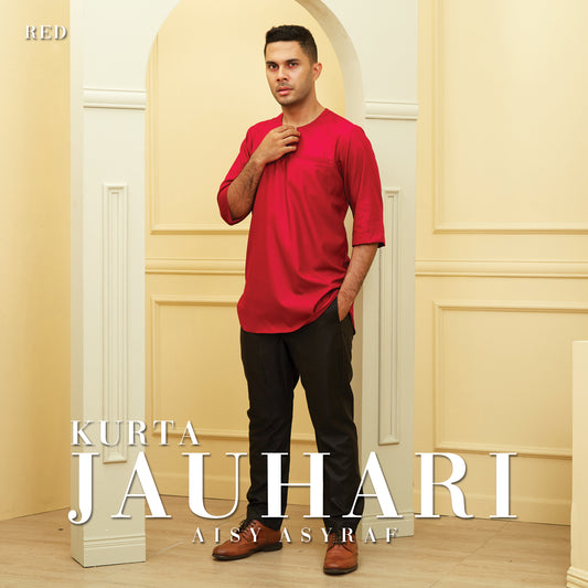 Kurta Jauhari - Red