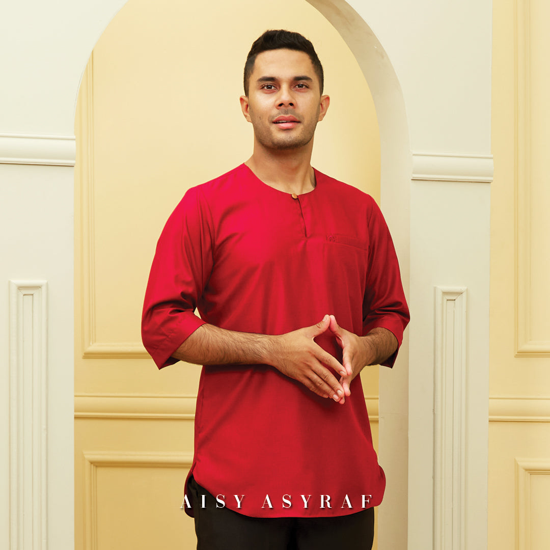 Kurta Jauhari - Red