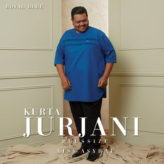 Kurta Jurjani Plussize - Royal Blue