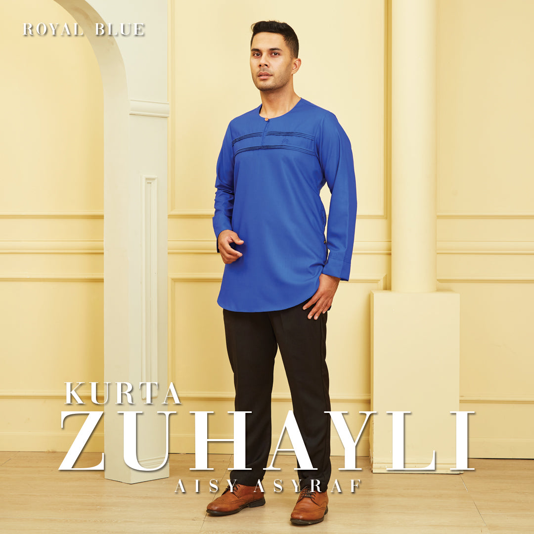 Kurta Zuhayli - Royal Blue