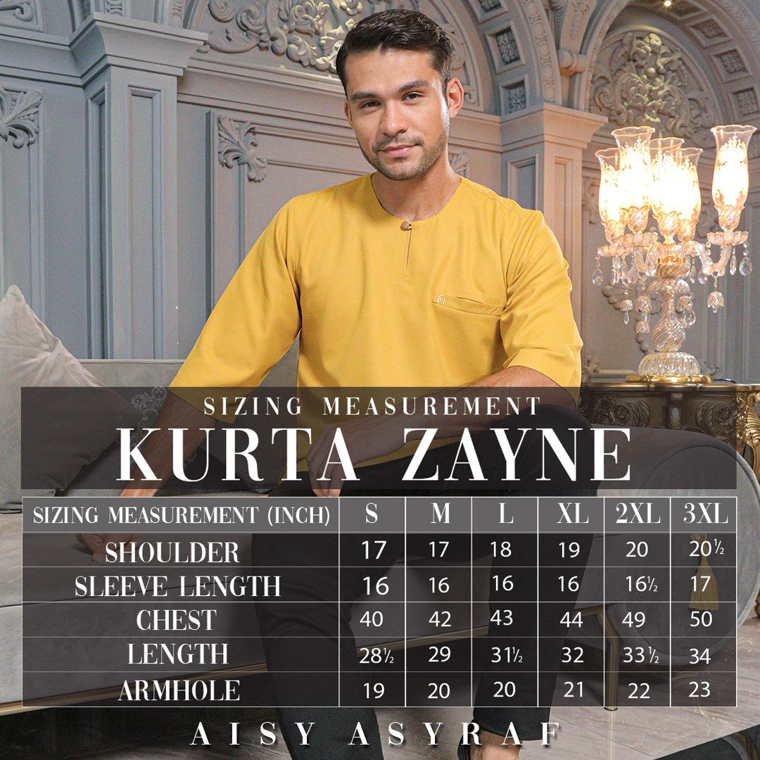 Kurta Zayne - Army Green