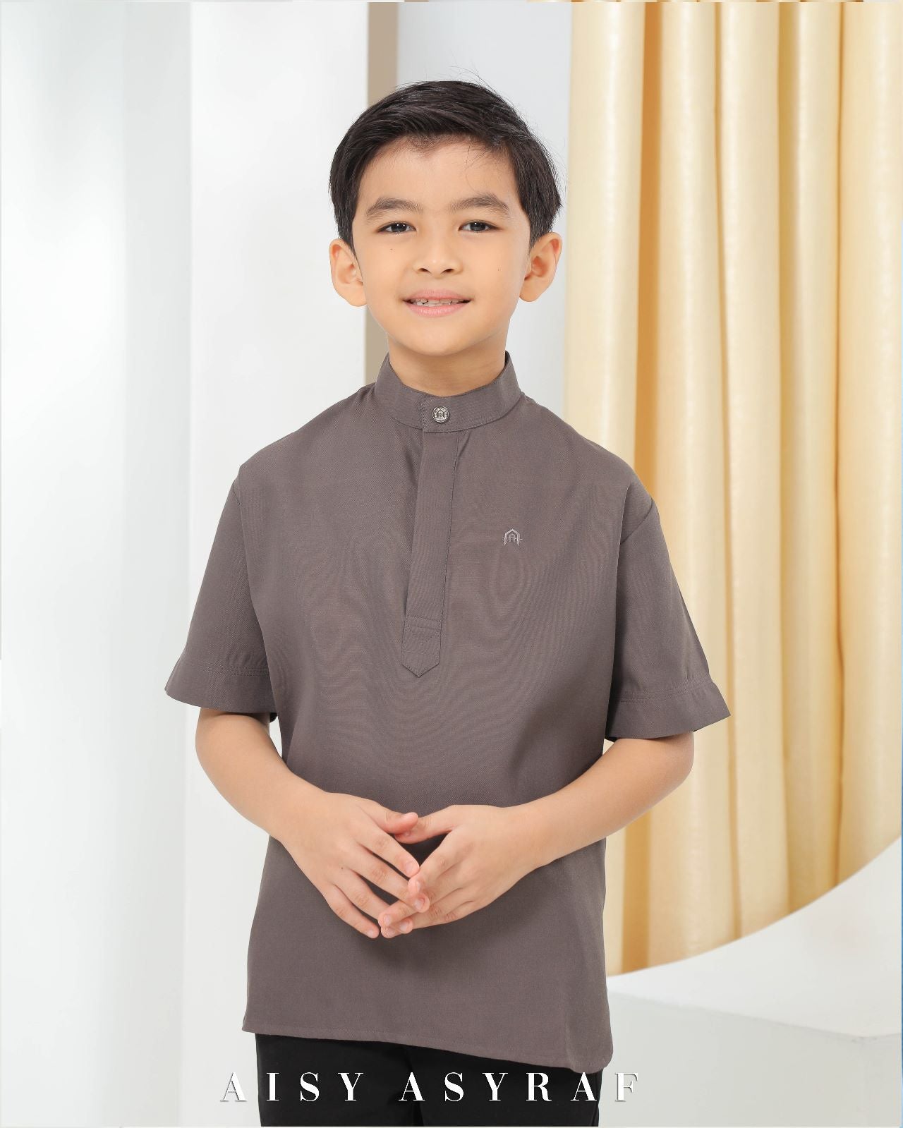 Kurta Izzi Kids - Dark Grey