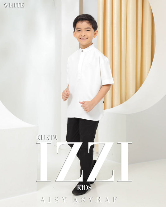 Kurta izzi kids White