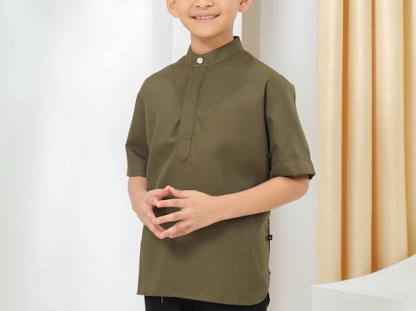 Kurta izzi Kids - Army Green