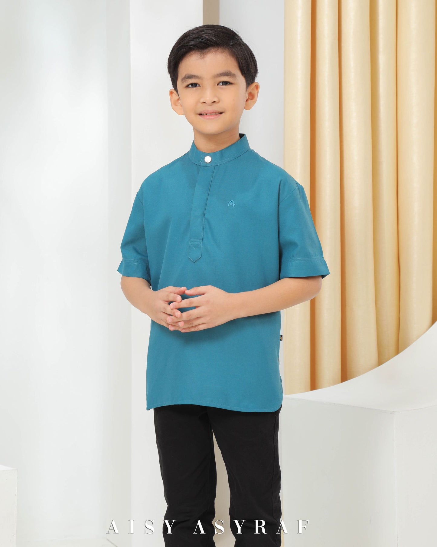 Kurta Izzi Kids - Blue Turqouise