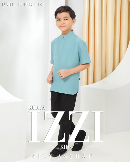 Kurta izzi kids Dark turqouise