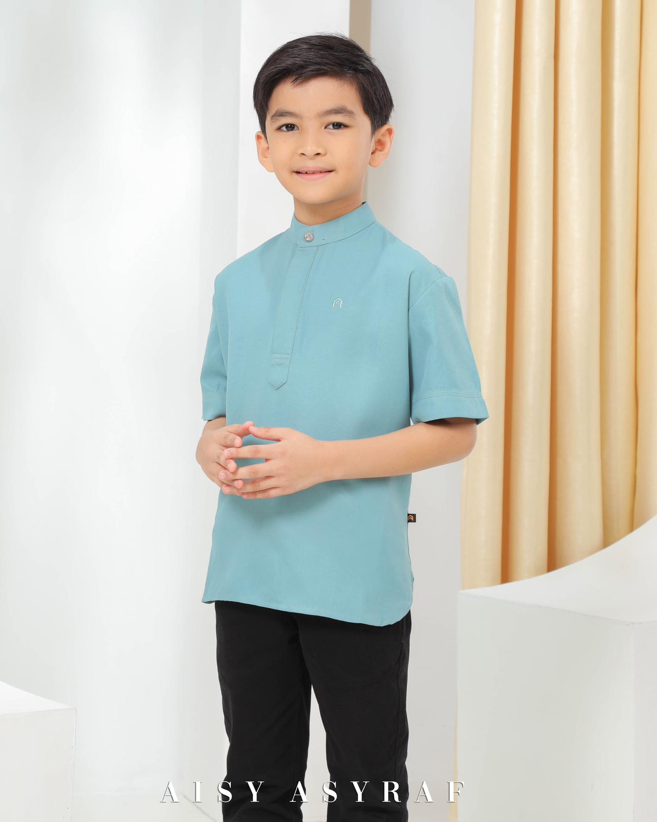 Kurta izzi kids Dark turqouise