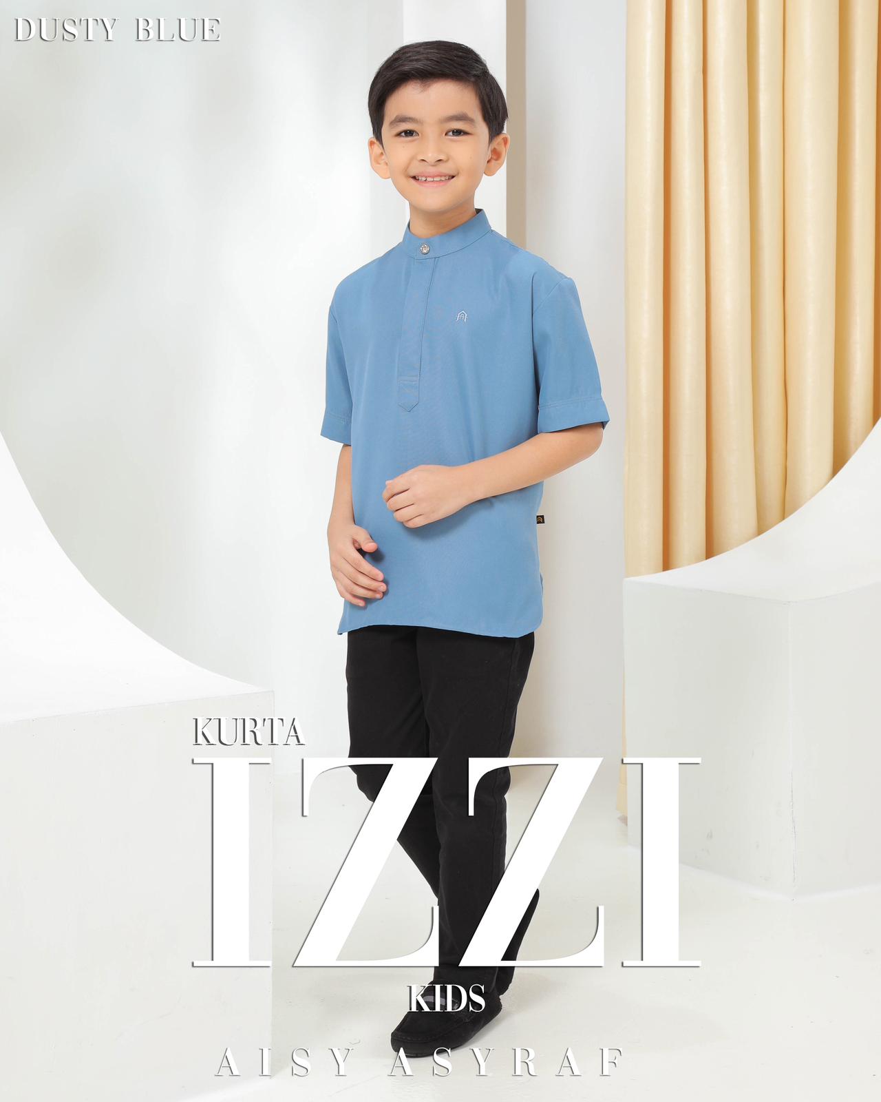 Kurta izzi kids Dusty blue