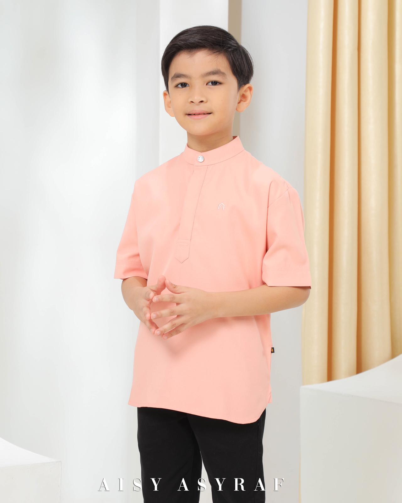 Kurta izzi kids Peach